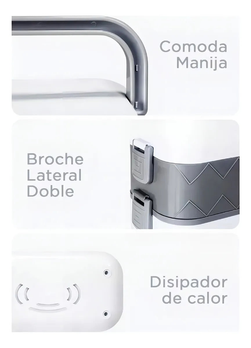 Lonchera Vaporera Inteligente: Almuerzo Caliente, Fresco y Saludable en cualquier lugar!