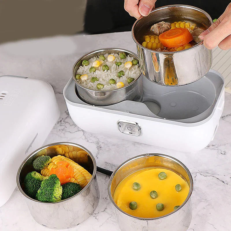 Lonchera Vaporera Inteligente: Almuerzo Caliente, Fresco y Saludable en cualquier lugar!