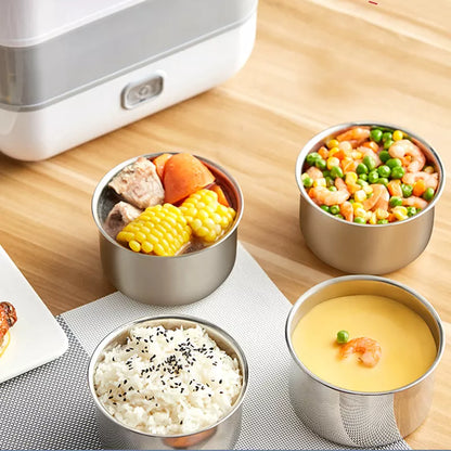 Lonchera Vaporera Inteligente: Almuerzo Caliente, Fresco y Saludable en cualquier lugar!