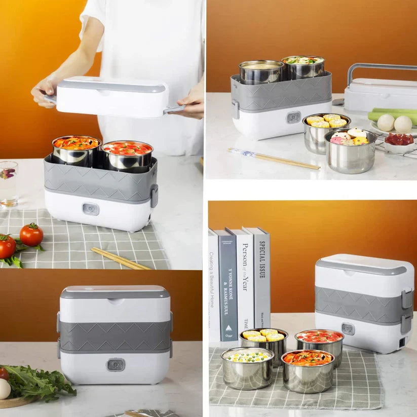 Lonchera Vaporera Inteligente: Almuerzo Caliente, Fresco y Saludable en cualquier lugar!