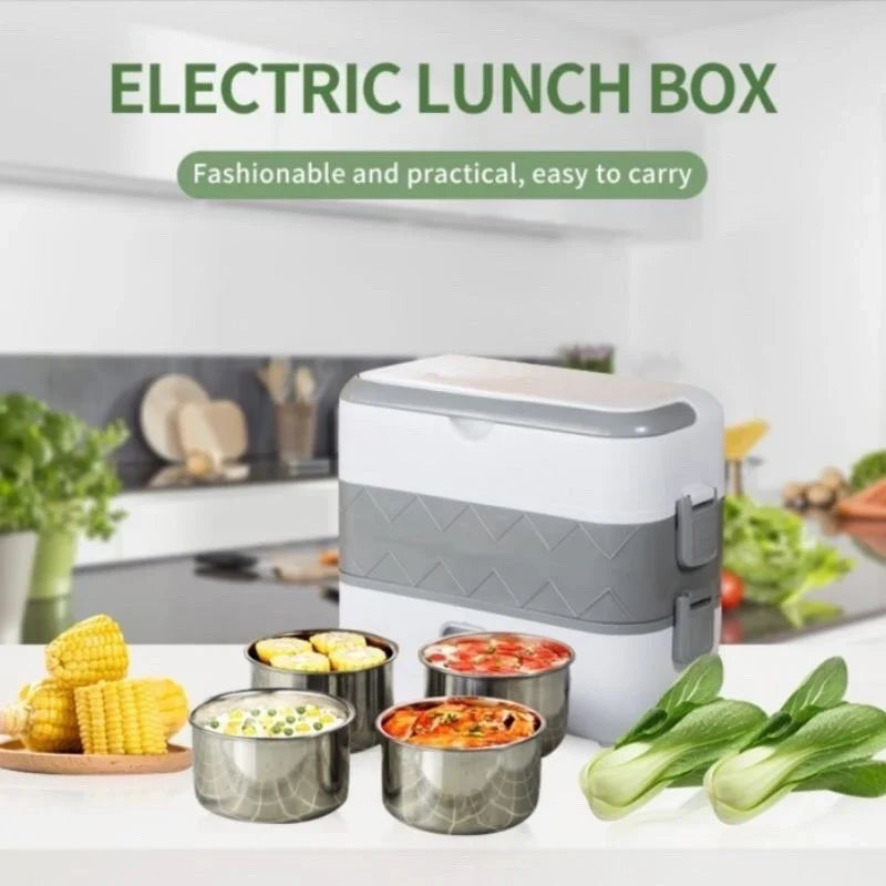 Lonchera Vaporera Inteligente: Almuerzo Caliente, Fresco y Saludable en cualquier lugar!