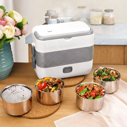 Lonchera Vaporera Inteligente: Almuerzo Caliente, Fresco y Saludable en cualquier lugar!